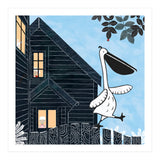 Picket Fence Pelican (Print Only) thumbnail