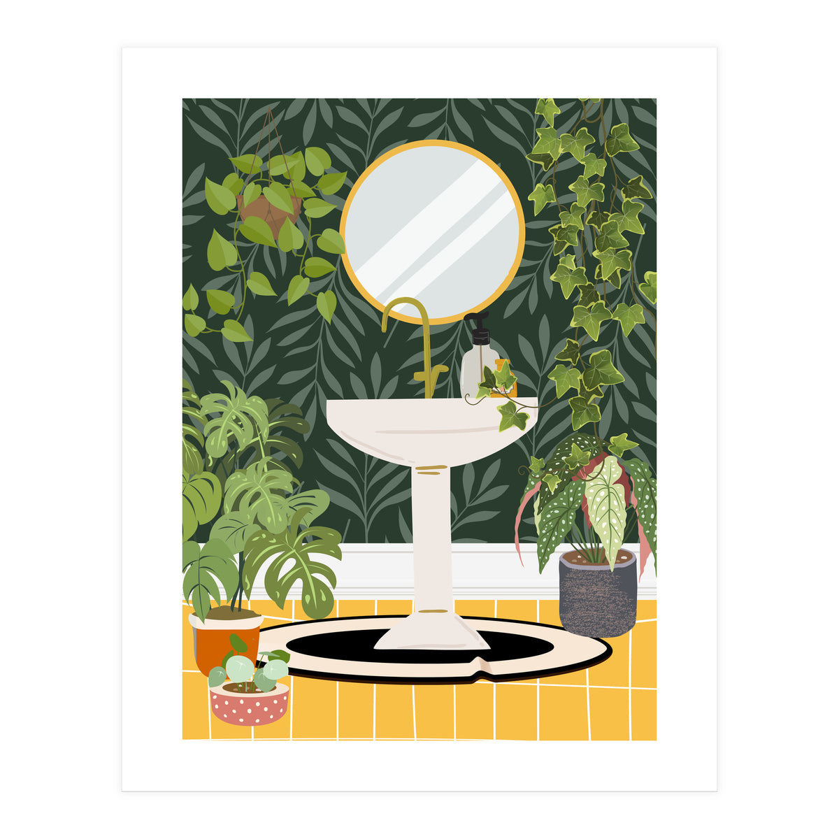 Botanical Sink (Print Only)
