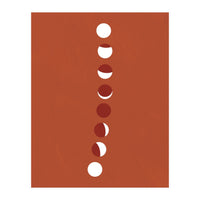 Lunar Eclipse Moon Phases I (Print Only)