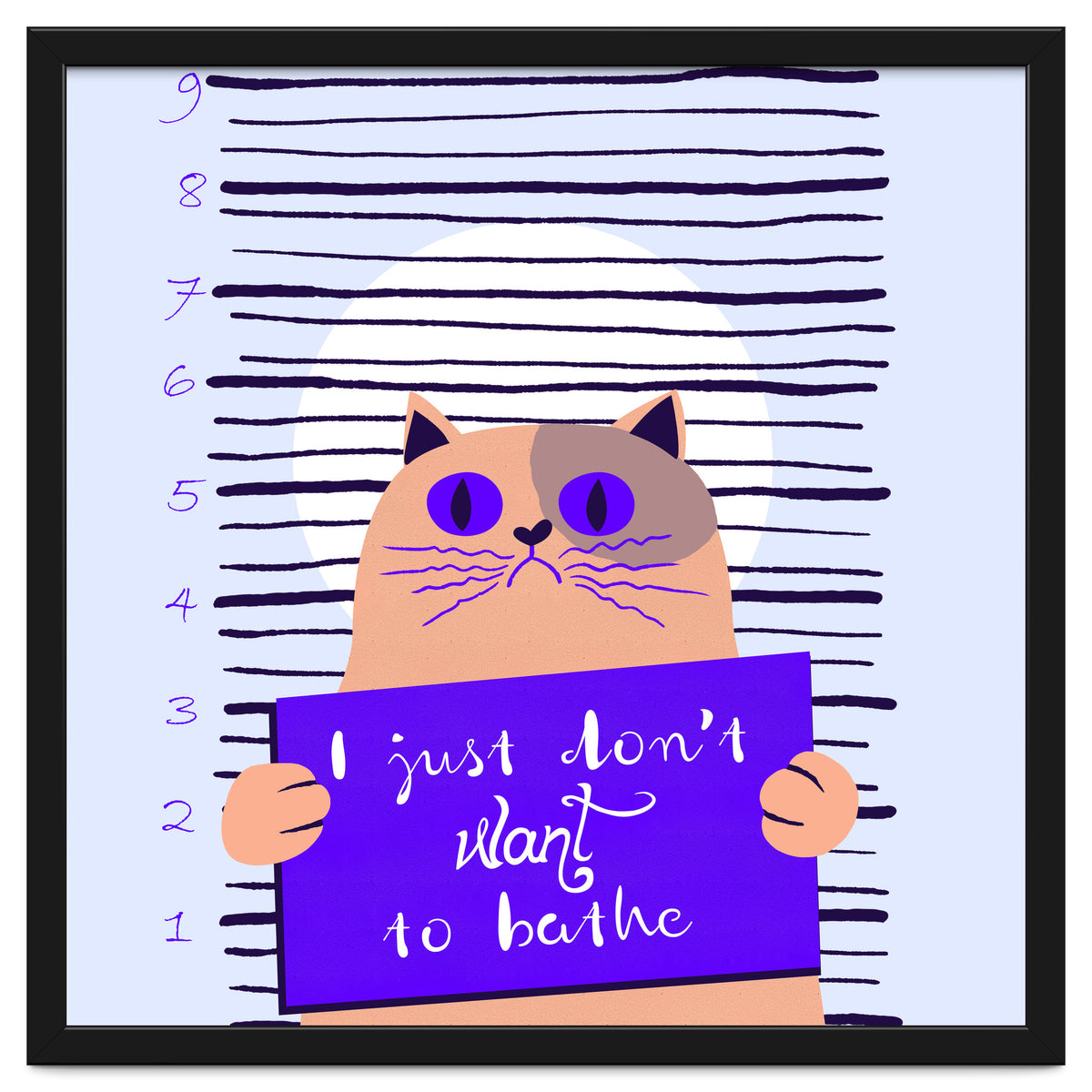 I just don't want to bathe