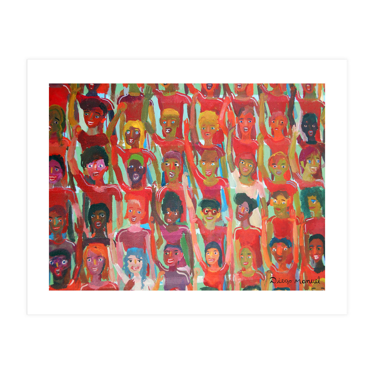 Hichada Roja Detalle 1 (Print Only)