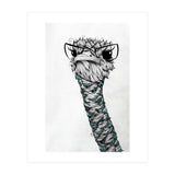 Poetic Ostrich (Print Only) thumbnail
