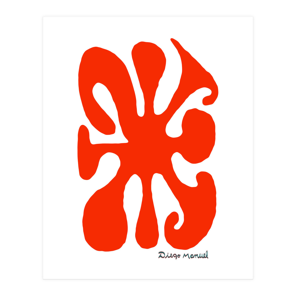 Fuego 152 Copia (Print Only)