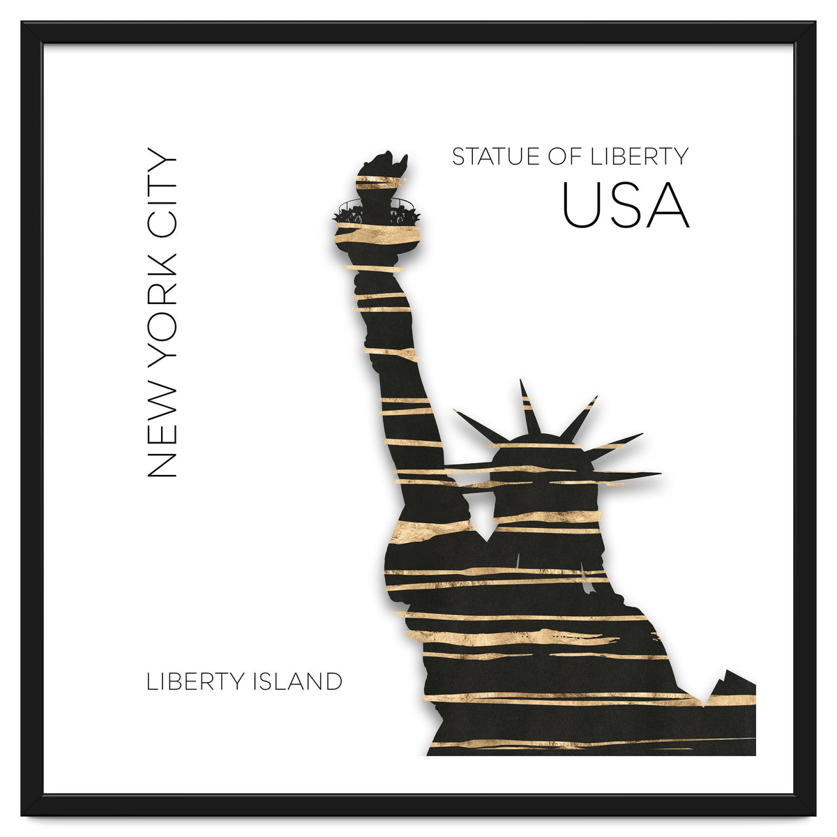 Urban Art NYC Statue of Liberty