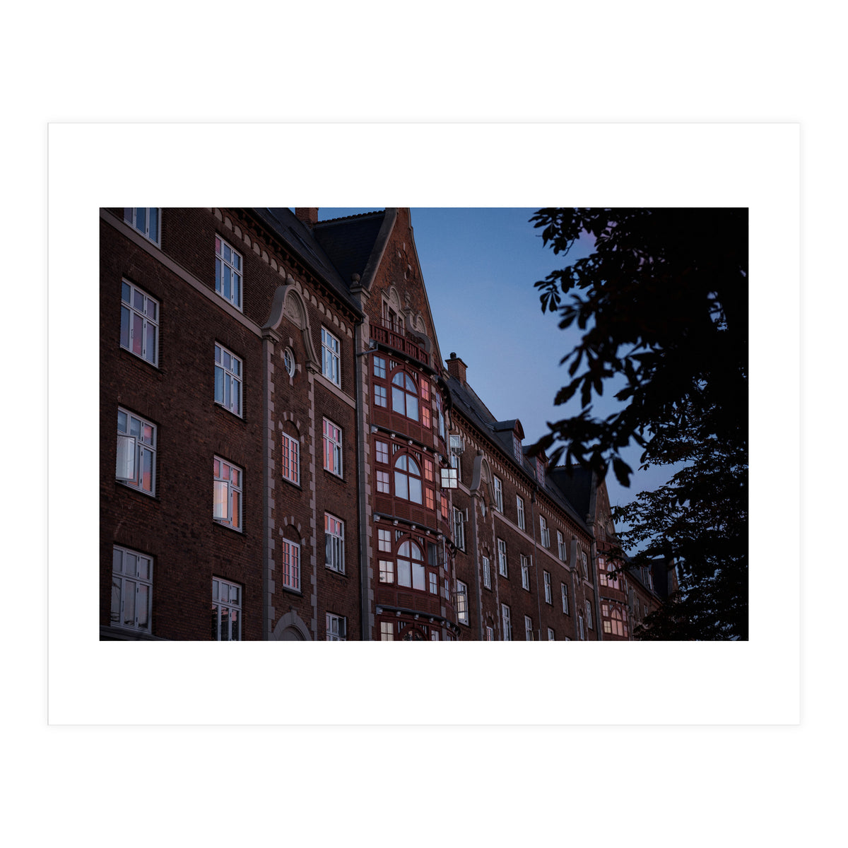 Copenhagen at Night (Print Only)