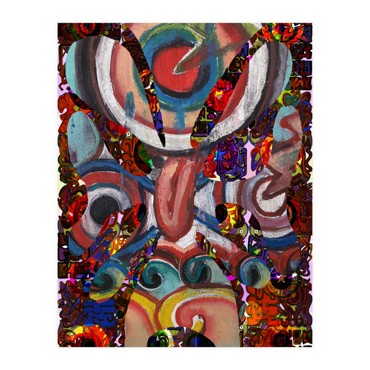 Pop Abstract 2023 Tapiz 27 (Print Only)