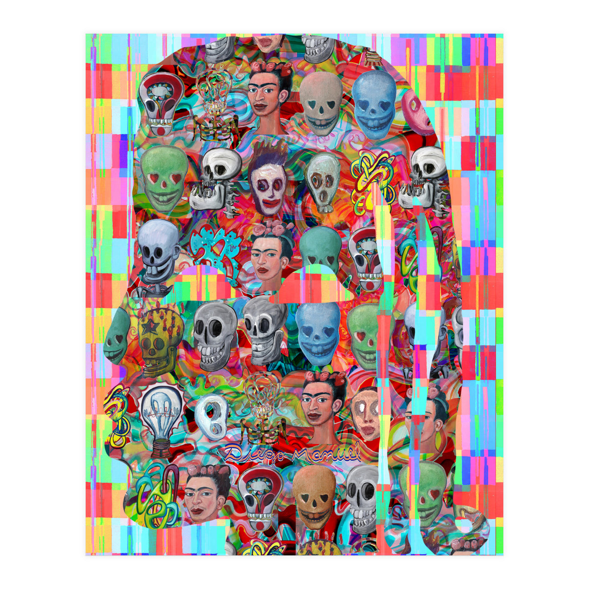 Abstracto Pop Nuevo B Nuevo 2 (Print Only)