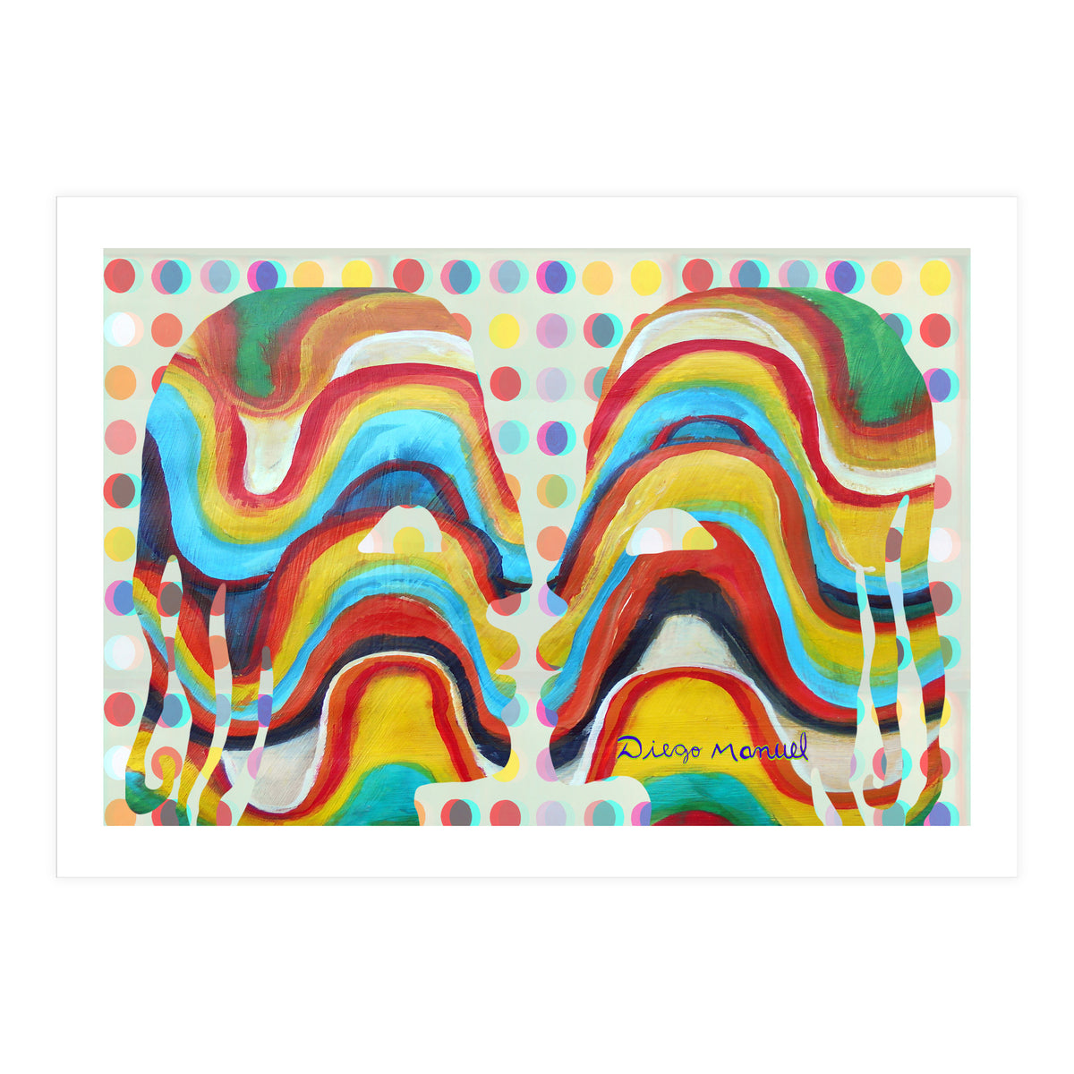 Abstracto Pop Nuevo B6 (Print Only)