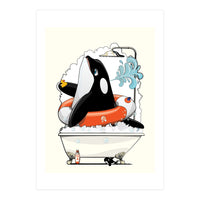 Orca in the Bathtub (Print Only)
