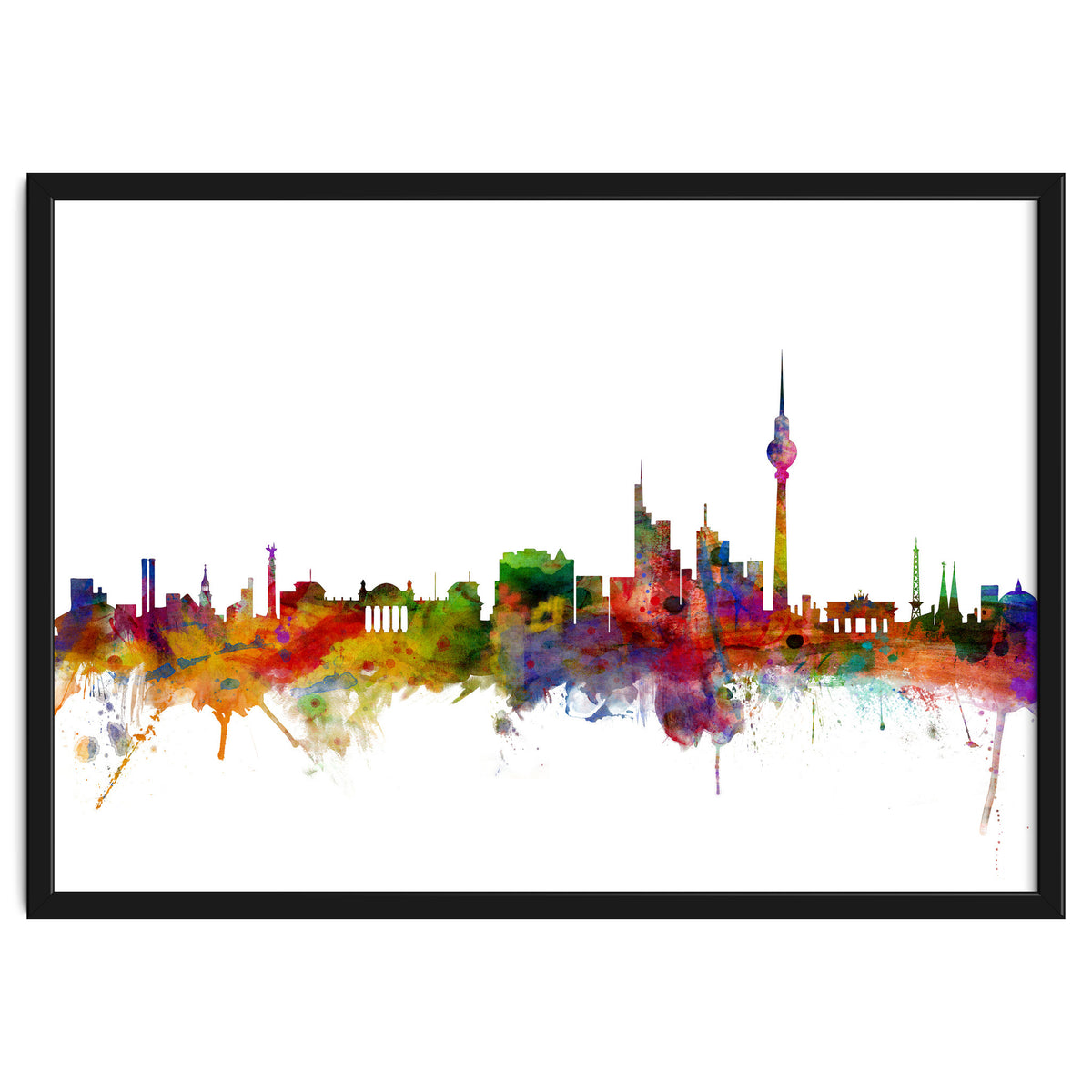 Berlin Germany Skyline