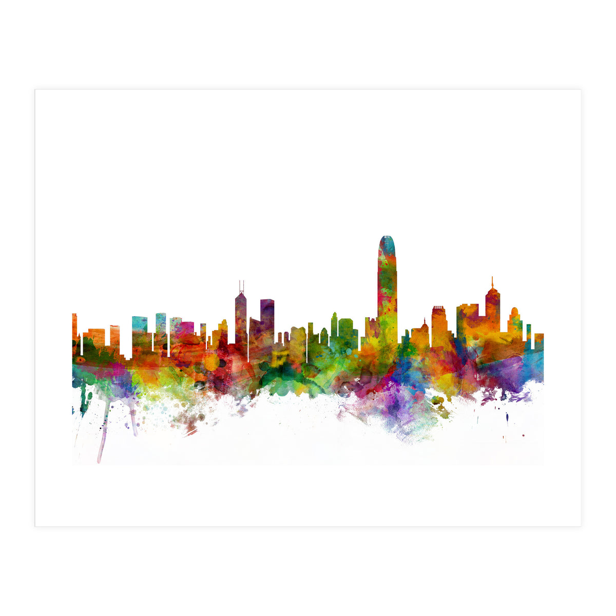 Hong Kong Skyline (Print Only)