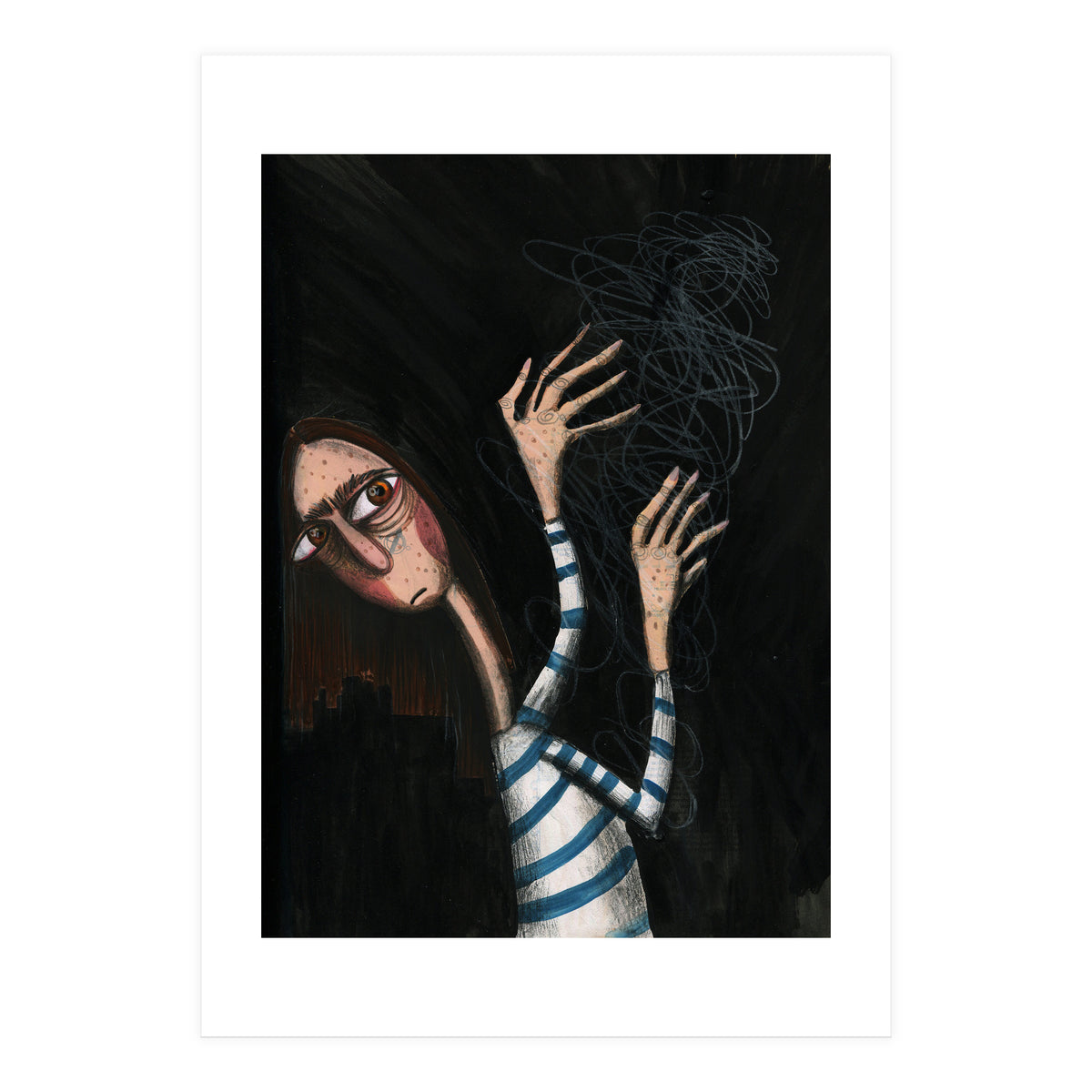 The Age Old Battle Wtih Self Doubt (Print Only)