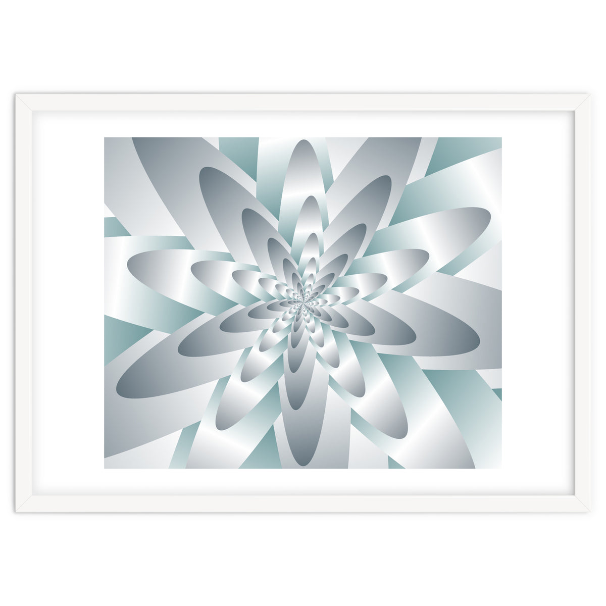 Swirl Flower Pattern