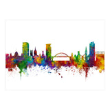 Sunderland England Skyline (Print Only) thumbnail