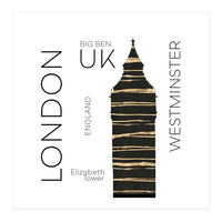 Urban Art LONDON Big Ben (Print Only)