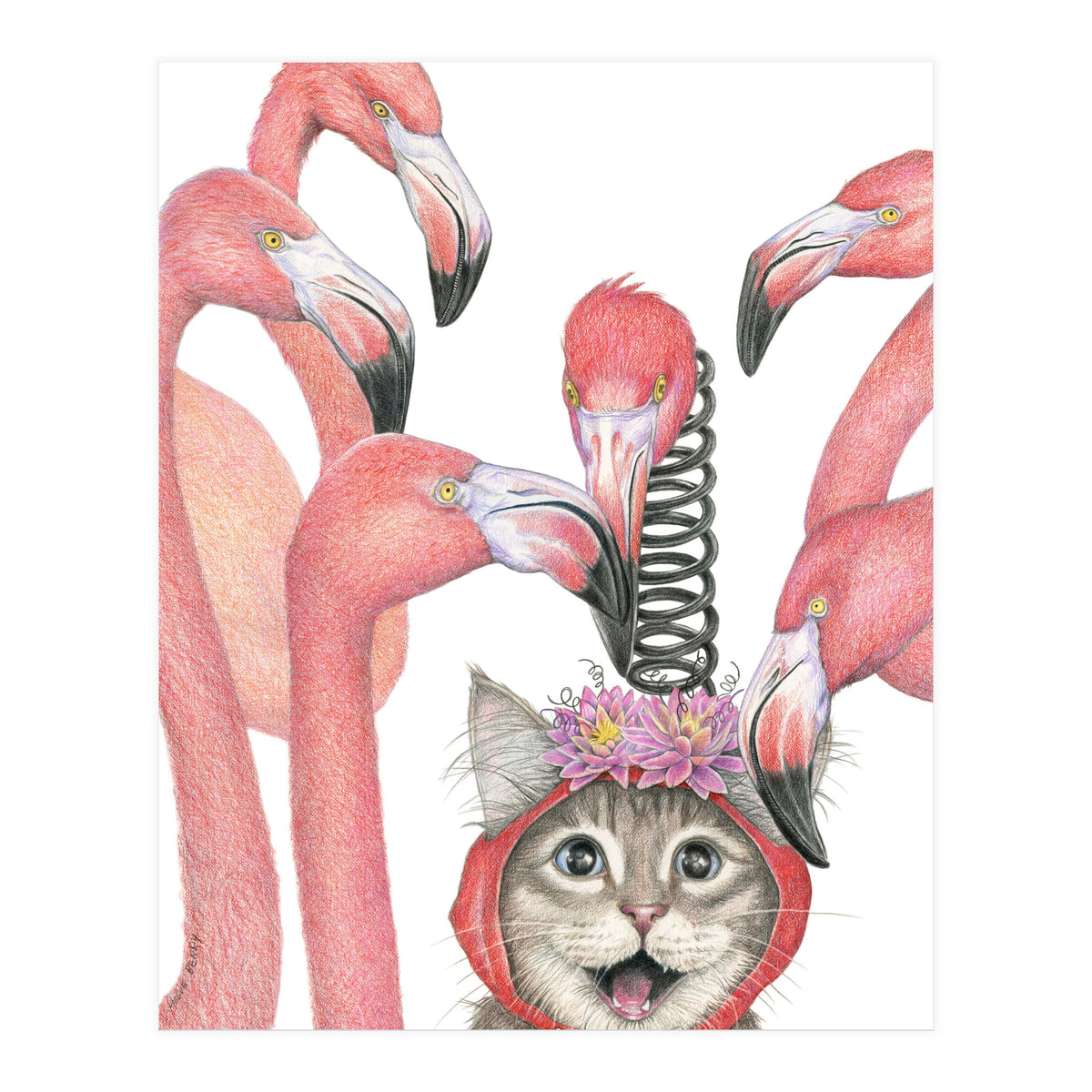 Flamingo (Print Only)