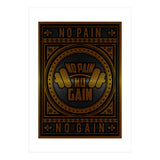 No Pain No Gain (Print Only) thumbnail