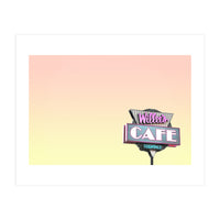 Willees Cafe and Cocktails Neon Sign (Print Only)