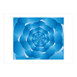 Sky Cloud Spiral Blue Spiral (Print Only) thumbnail