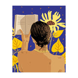 You're never alone when lost in the magic of a book, Bohemian Reader Botanical, Nude Plant Lady (Print Only) thumbnail