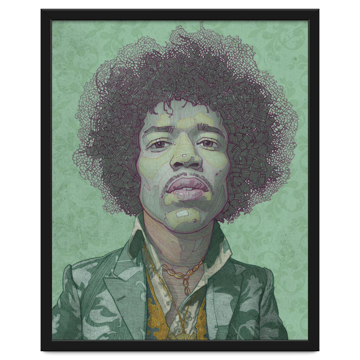 Hendrix Illustration
