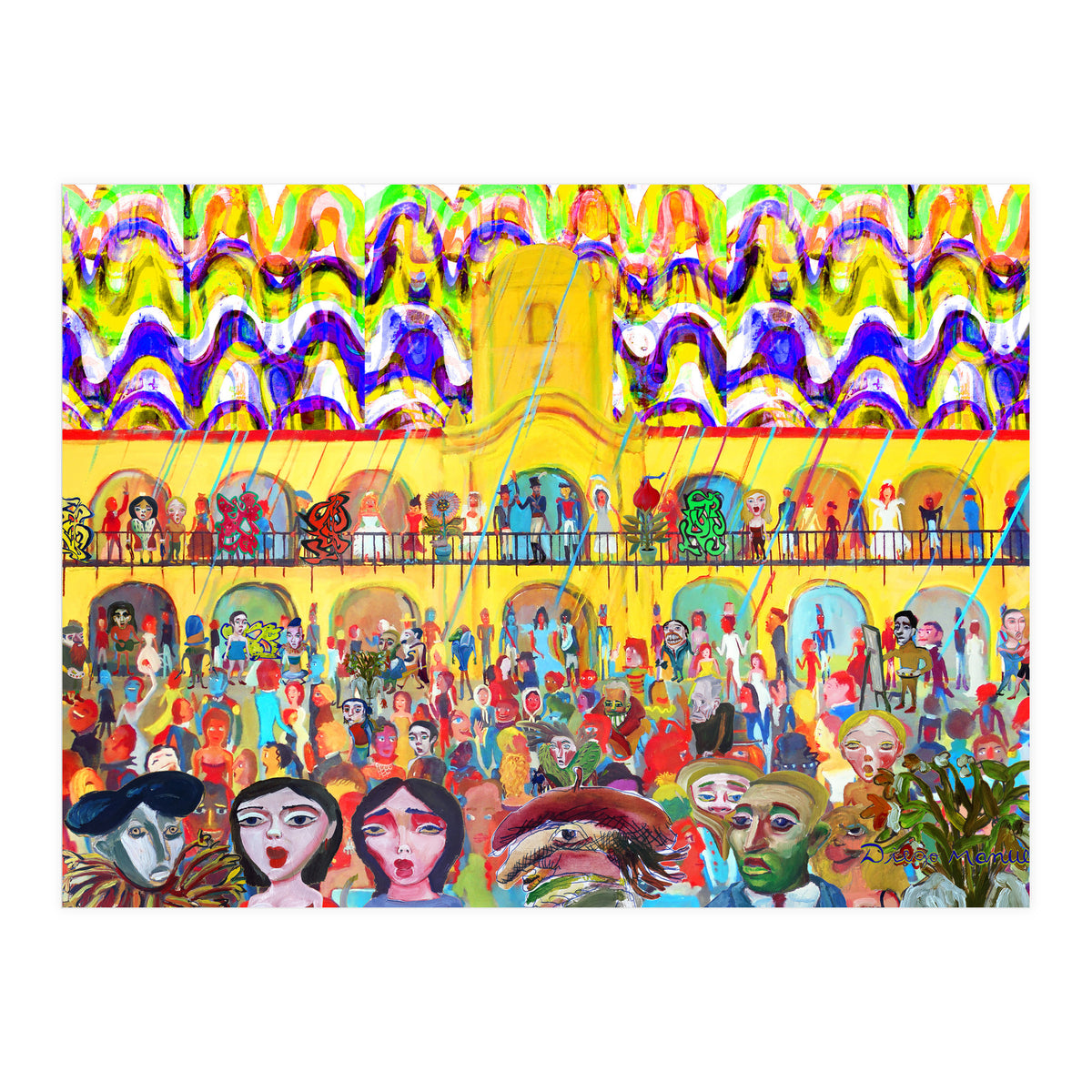 25 De Mayo Pop Digital 1 (Print Only)