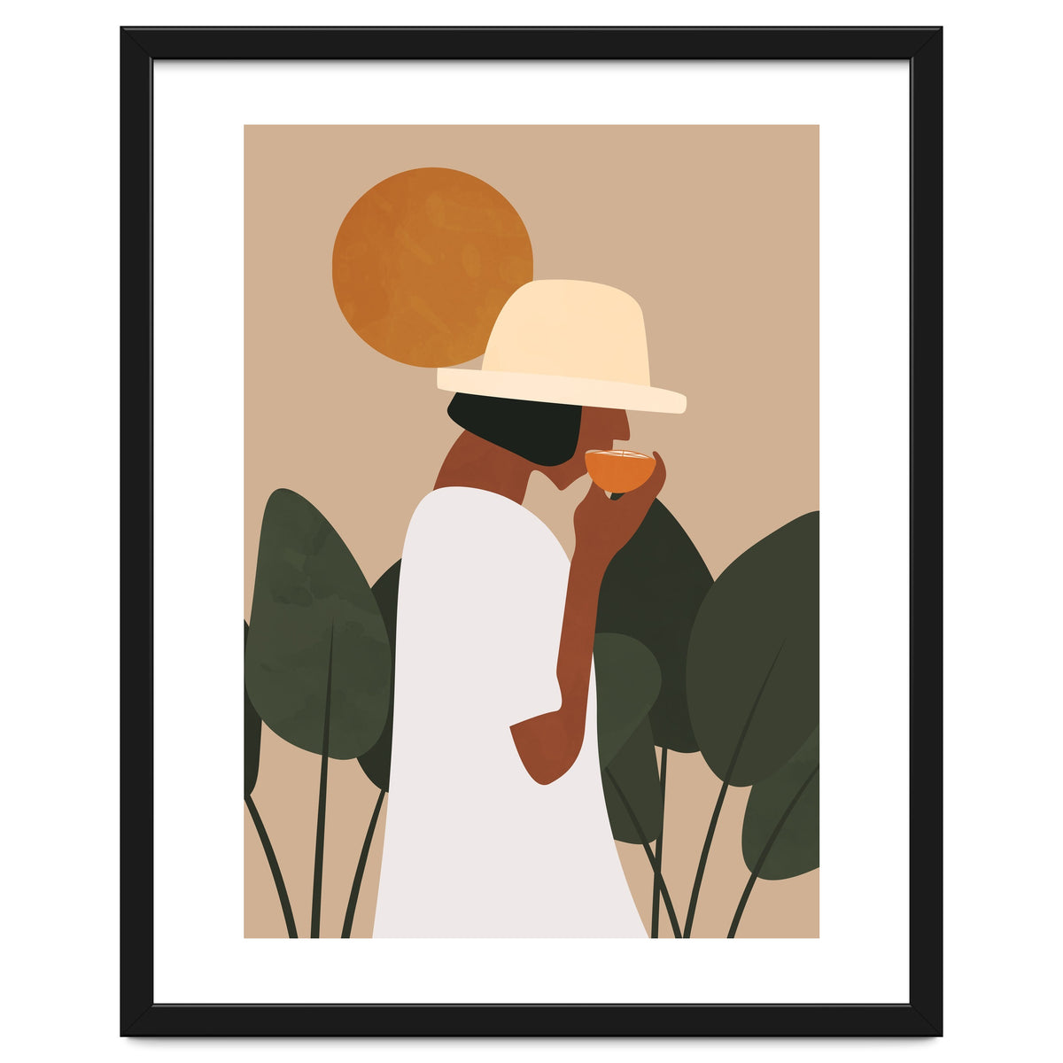 Boho Chic Woman at Park