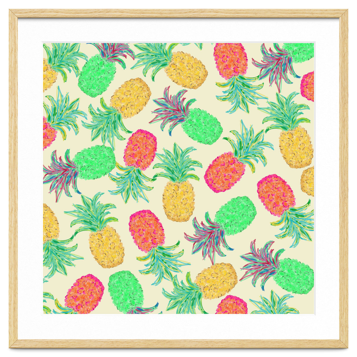 Pineapple Pandemonium Multicolo