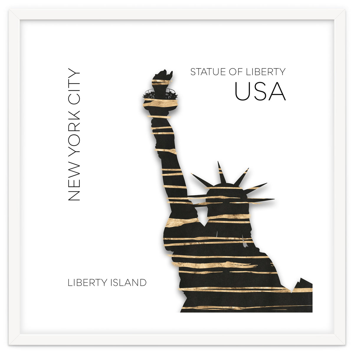 Urban Art NYC Statue of Liberty