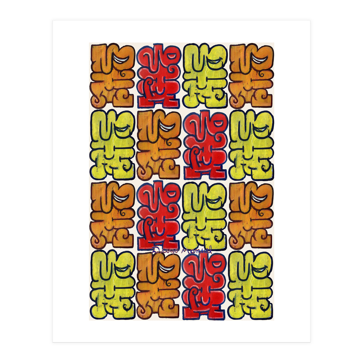 Garffiti 23 29 33 Tapiz B (Print Only)