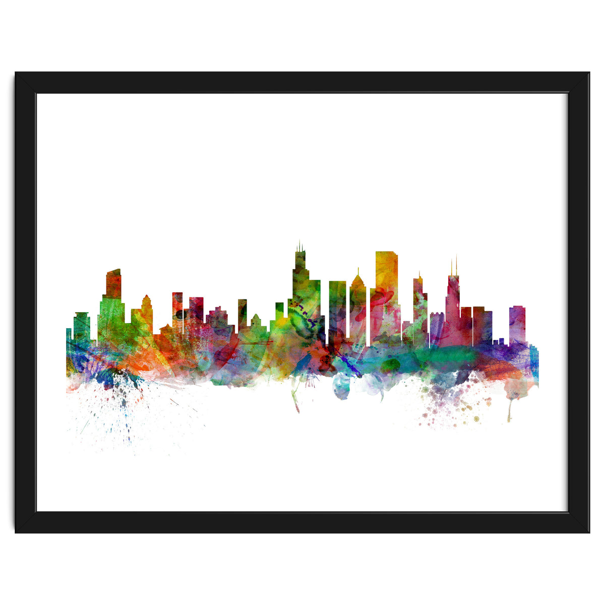 Chicago Illinois Skyline