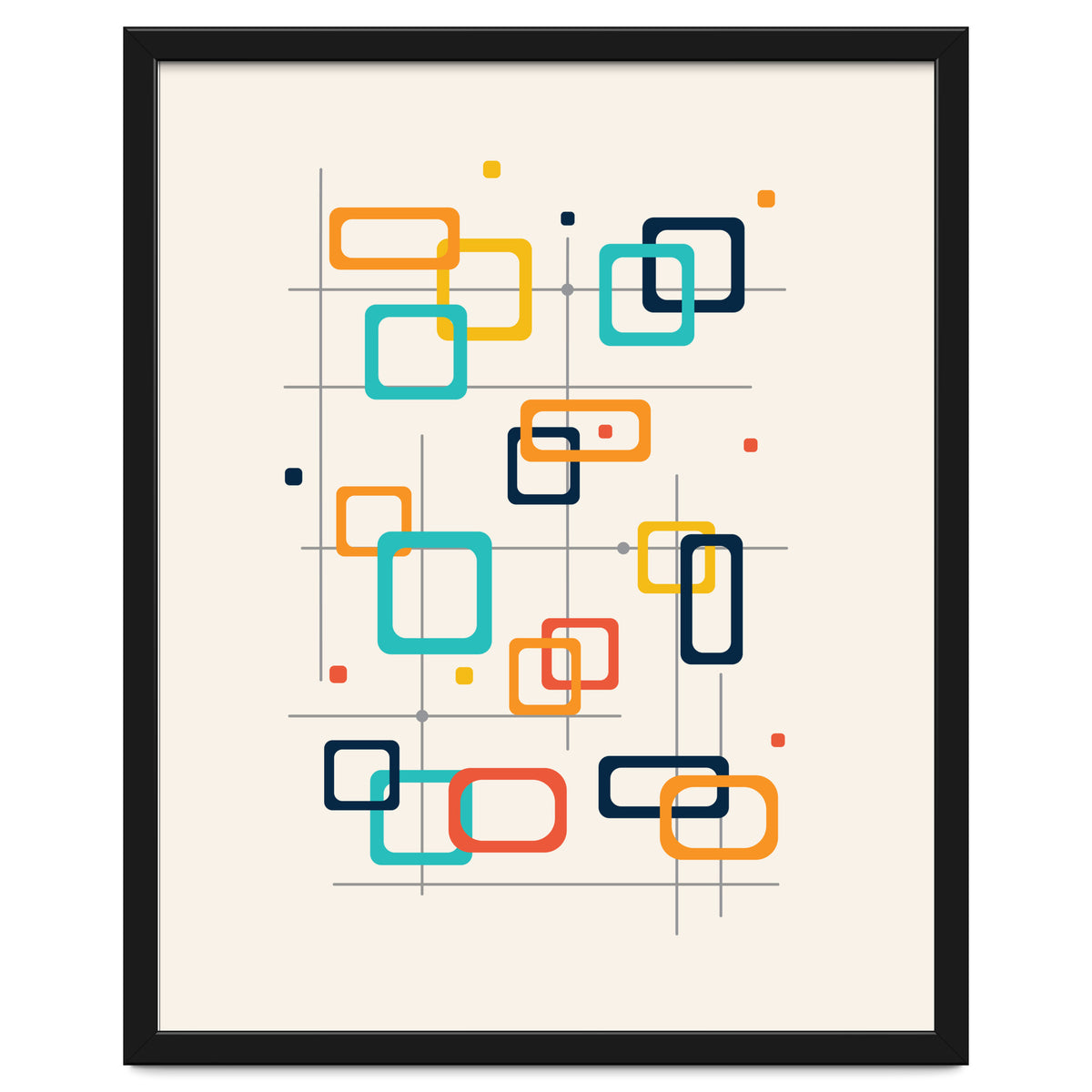 Mid Century Modern Geometry 016