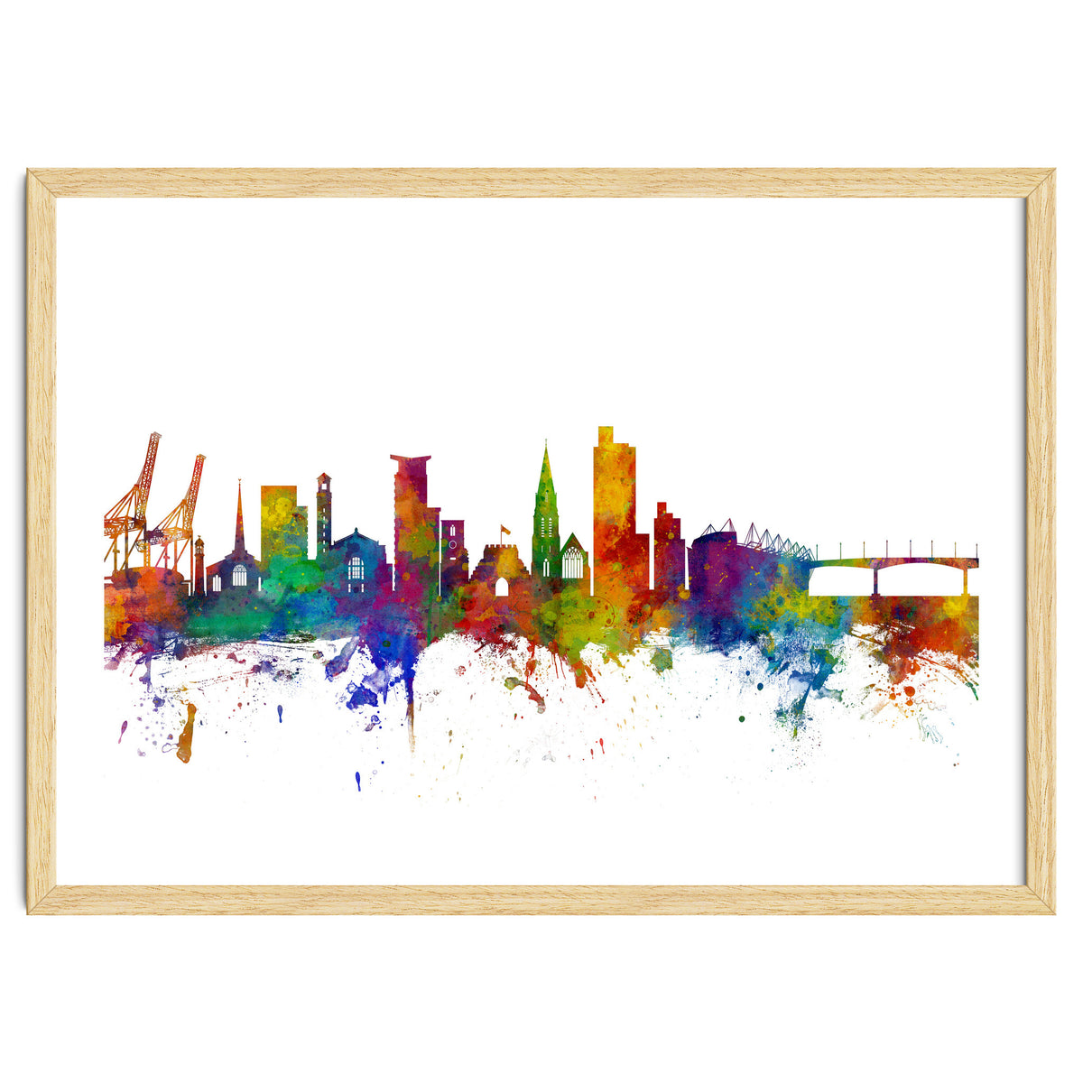 Southampton England Skyline