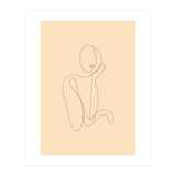 Female Line Art Drawing (Print Only) thumbnail