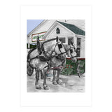 Mackinac Island Horses (Print Only) thumbnail