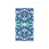 Blue Wildflowers  (Print Only) thumbnail