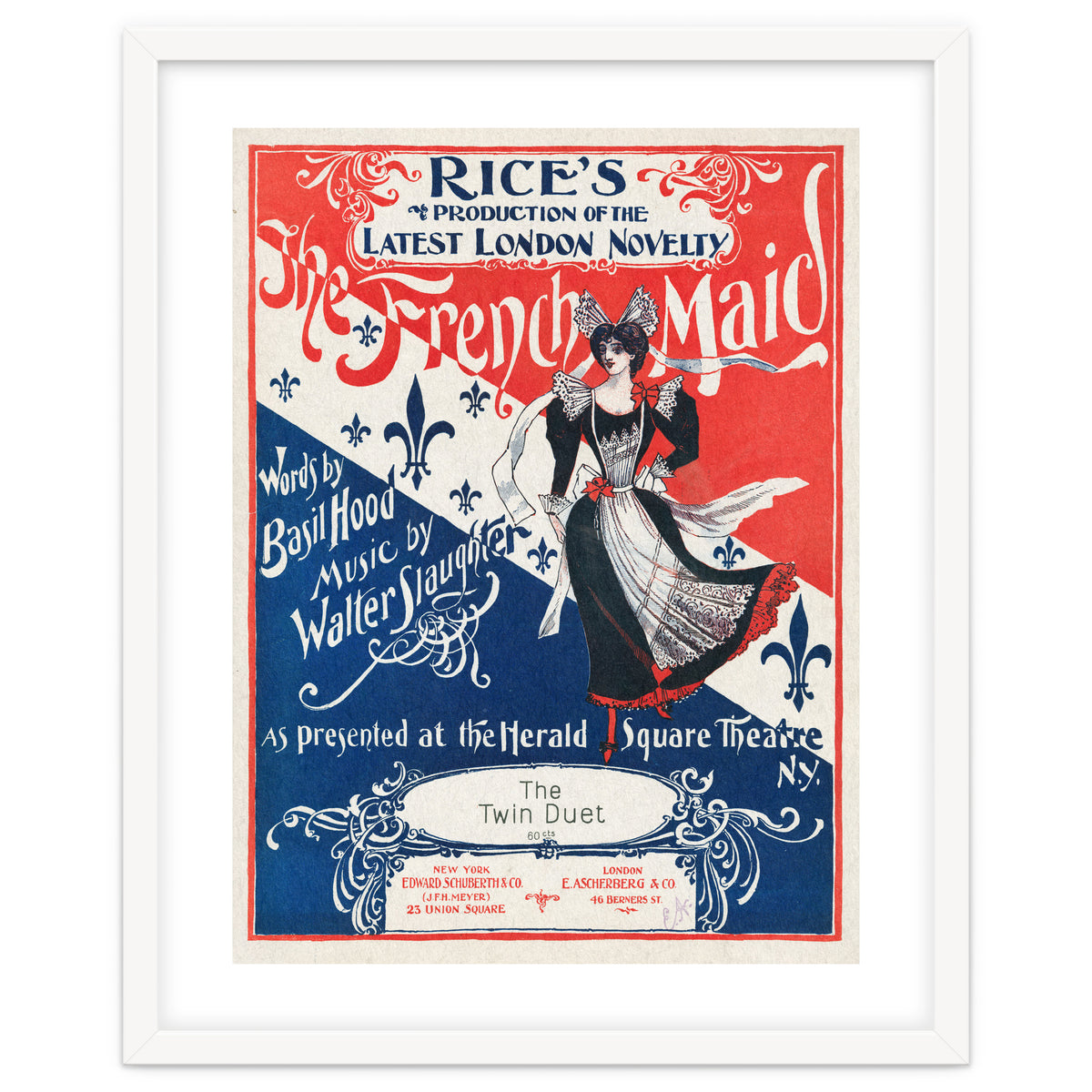 The French Maid - Production Advertisement