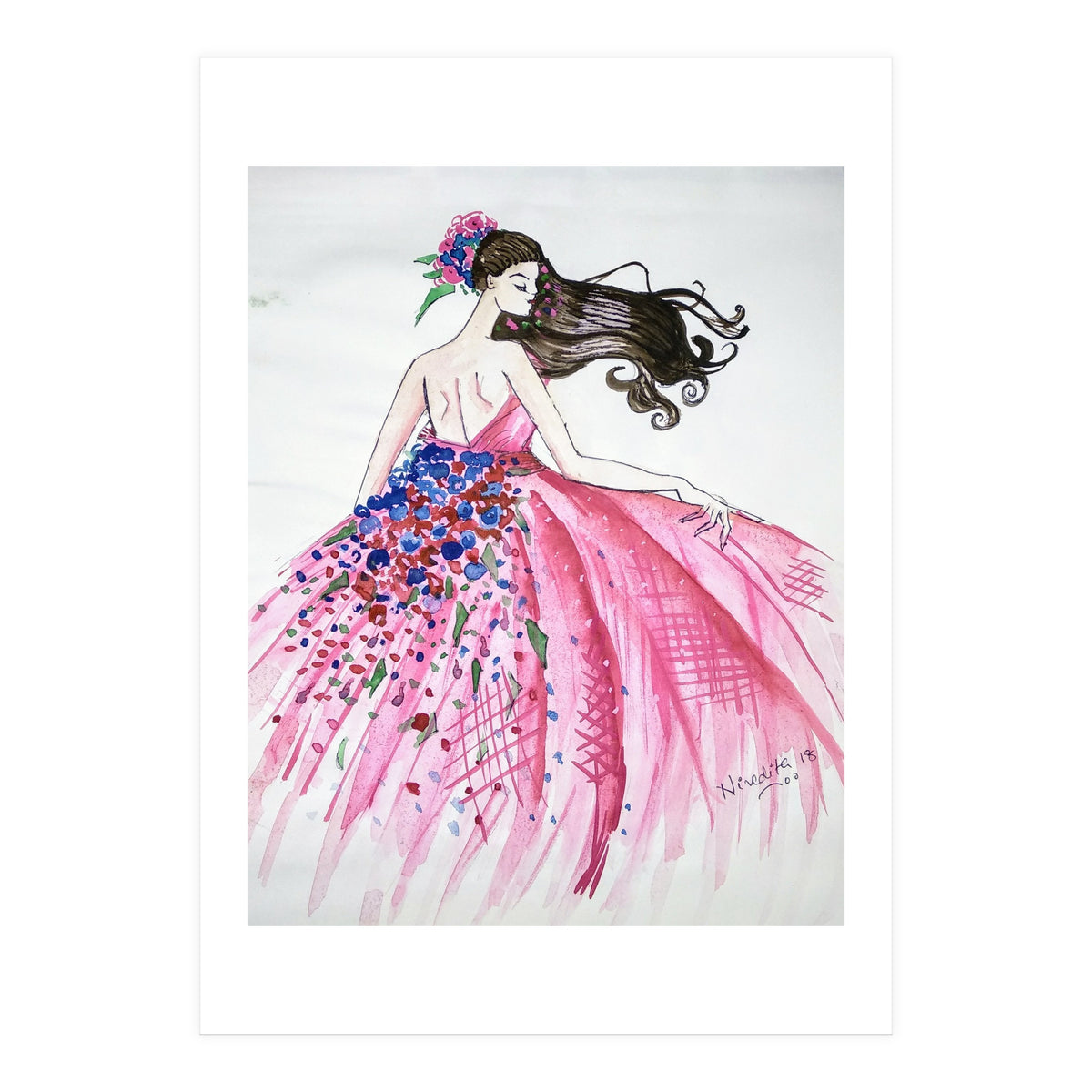 Beautiful girl (Print Only)