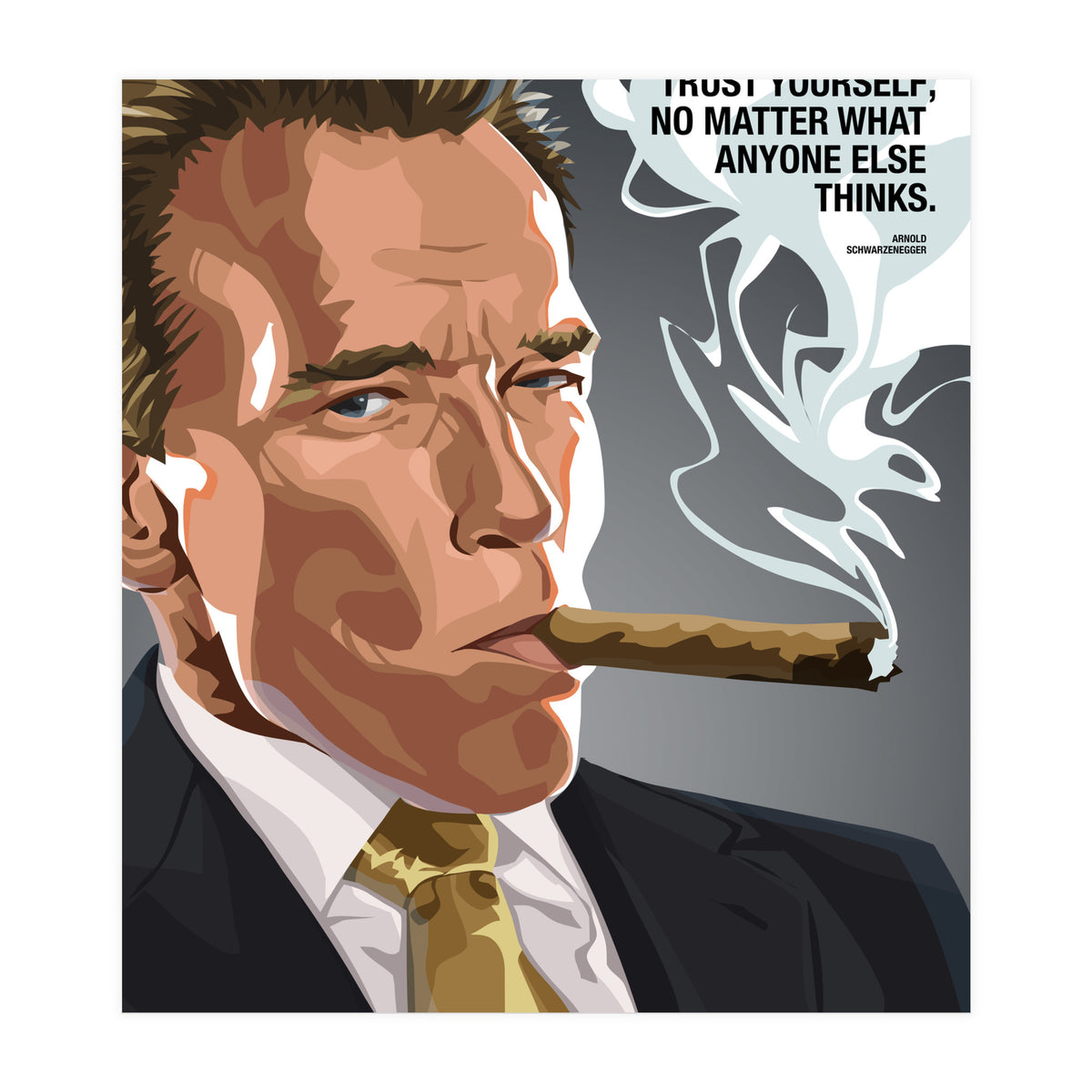 Arnold Schwarzenegger (Print Only)