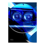 Emoji & Cars blue (Print Only) thumbnail