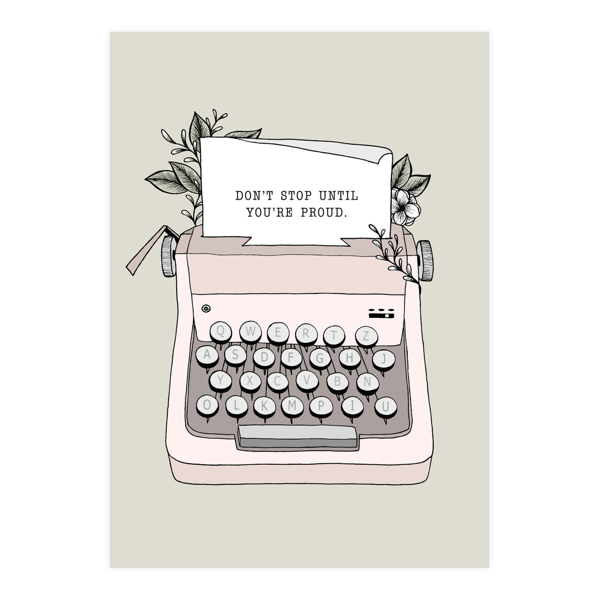 Don't Stop (Print Only)