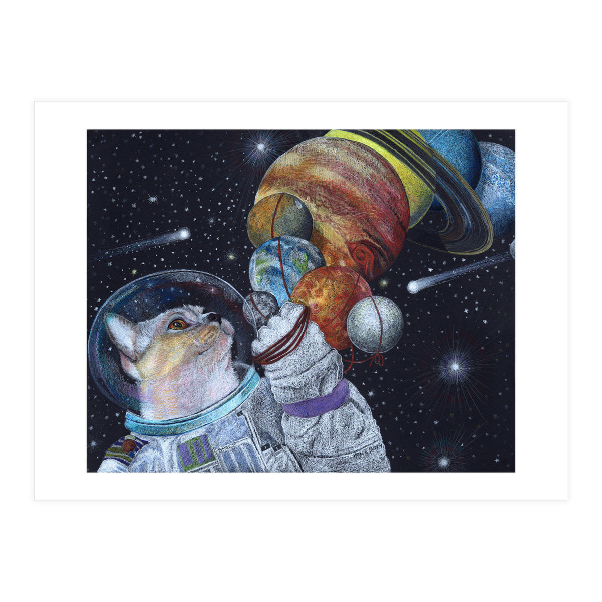 Space Cat (Print Only)