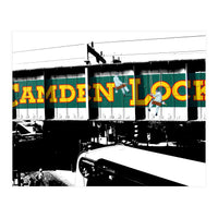 Camden Lock in London  (Print Only)