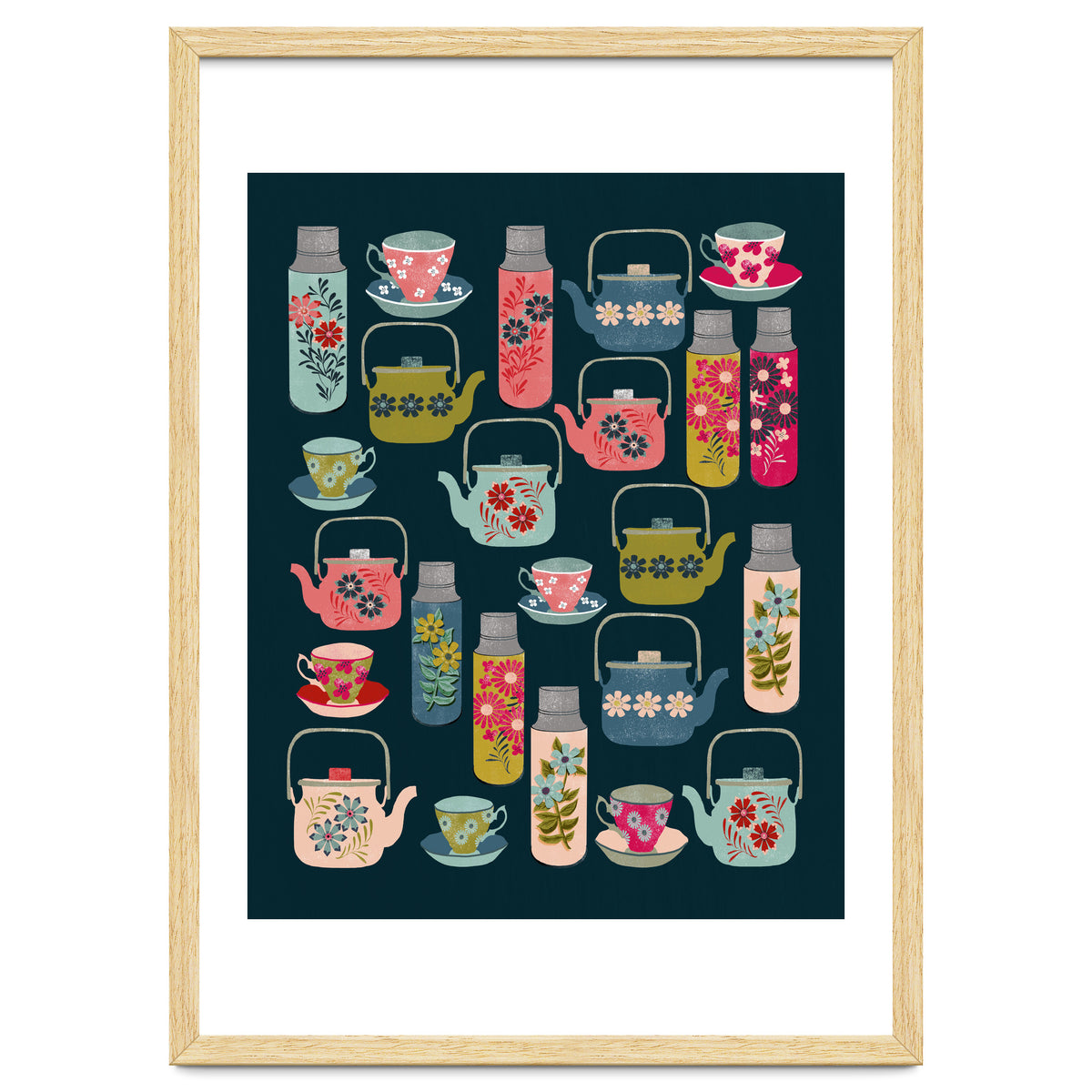 Vintage Thermos and Teapots