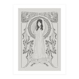 Reine Des Cygnes Grey (Print Only) thumbnail
