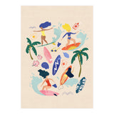 Surfing Girl Light (Print Only) thumbnail