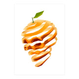 Orange Skull (Print Only) thumbnail