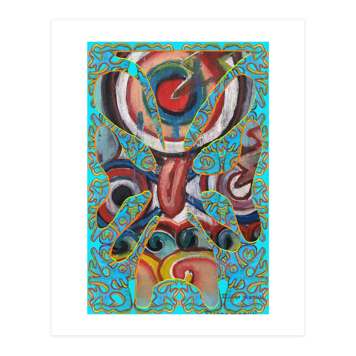 Pop Abstract 2023 Tapiz 24 (Print Only)