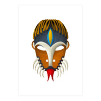 Tribal Mask 12 (Print Only)