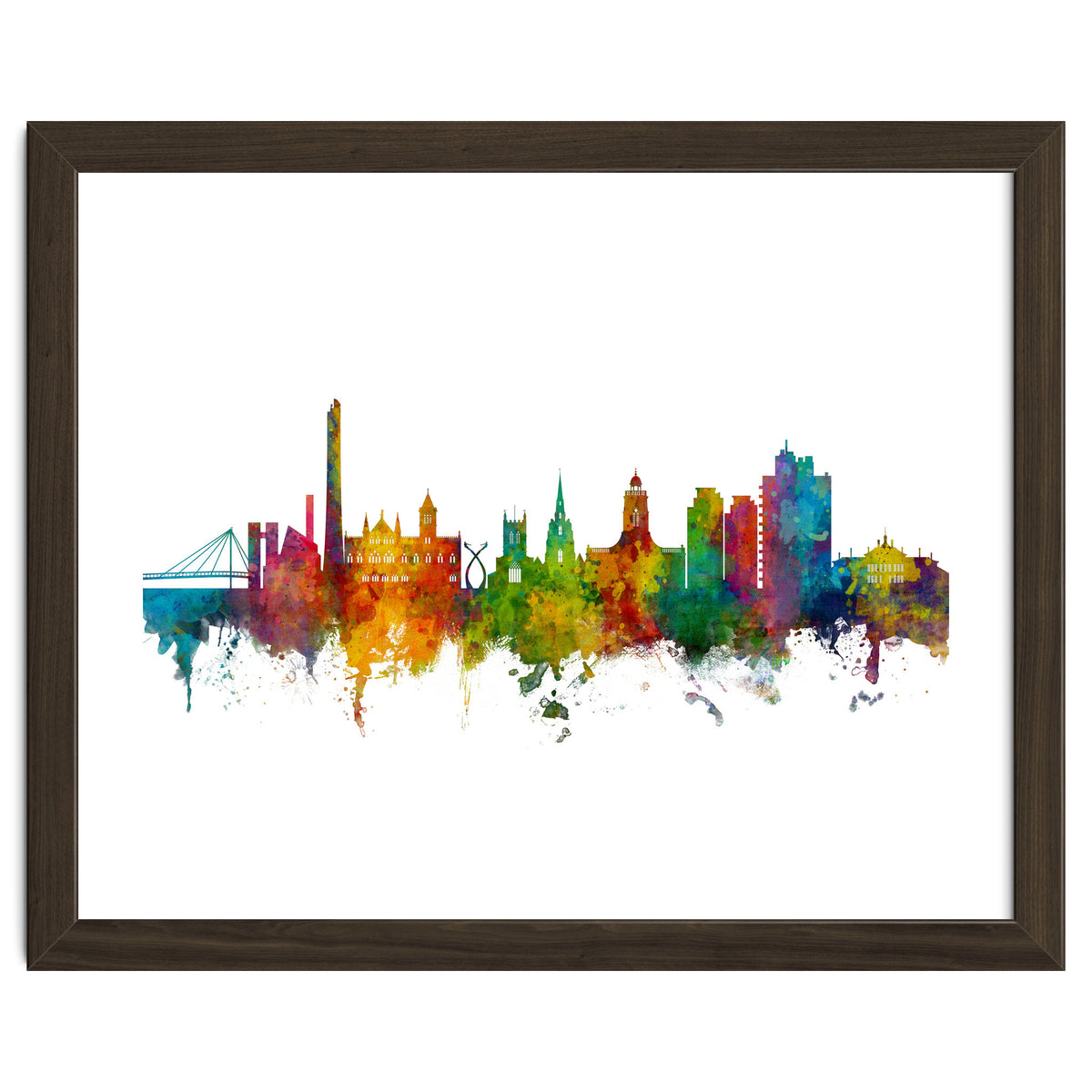 Northampton England Skyline